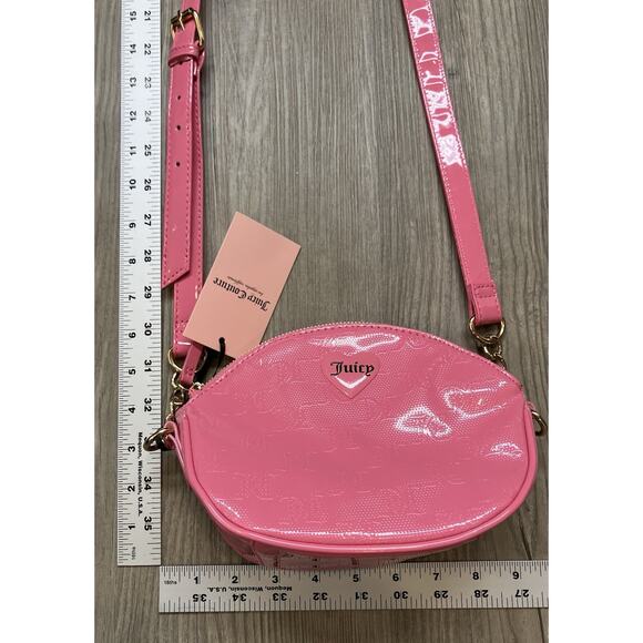 Juicy Couture Bag Pink Lemonade Effortless Crossbody NWT - Picture 12 of 13